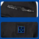 TENGOO Electric Heated Gloves Waterproof Winter Gloves Heated Ski Gloves Warm Touching Screen Gloves Keep Warm Outdoor Motorcycle Gloves Thermal Gloves Battery Heated Gloves