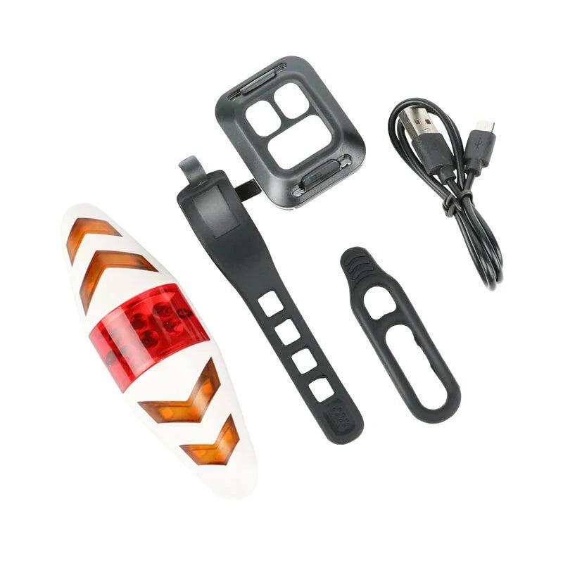 Wireless Rear Lamp Smart Bike Taillight Remote Turn Signal Lights Bicycle LED Taillight Easily Installation Personal Bicycle Part
