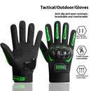 XANES Bicycle Gloves Winter Riding Breathable Gloves Hard Knuckle Touchscreen Motorbike Gloves Tactical Gloves for Cycling Hiking Outdoors