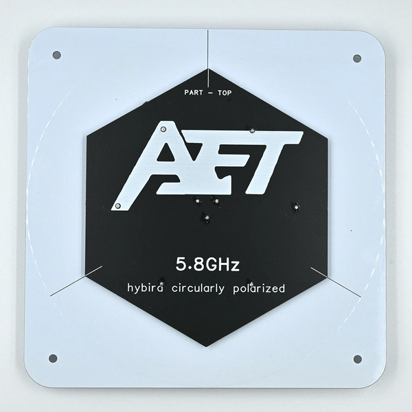 AET 5.8GHz 17dBi Directional Circular Polarized FPV Antenna for Long Rang RC Drone Airplane
