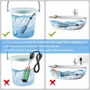 220V Immersion Water Heater 3000W Hot Tub Water Heater with Stainless Steel Shield and Hanging Head for Inflatable Pool Heater Home Tank Travel Winter Kids Pool