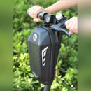 4L Portable Electric Scooter Bag, Quick Release Scooter Storage Bag with Large Capacity, EVA Hard Shell Waterproof Scooter Front Handlebar Bag
