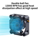 Toaiot K1/K1 Max Hot End Fan 3010 Dual Ball 24V 13000 RPM Quiet Cooling 3D Printer Accessory High-Speed Performance