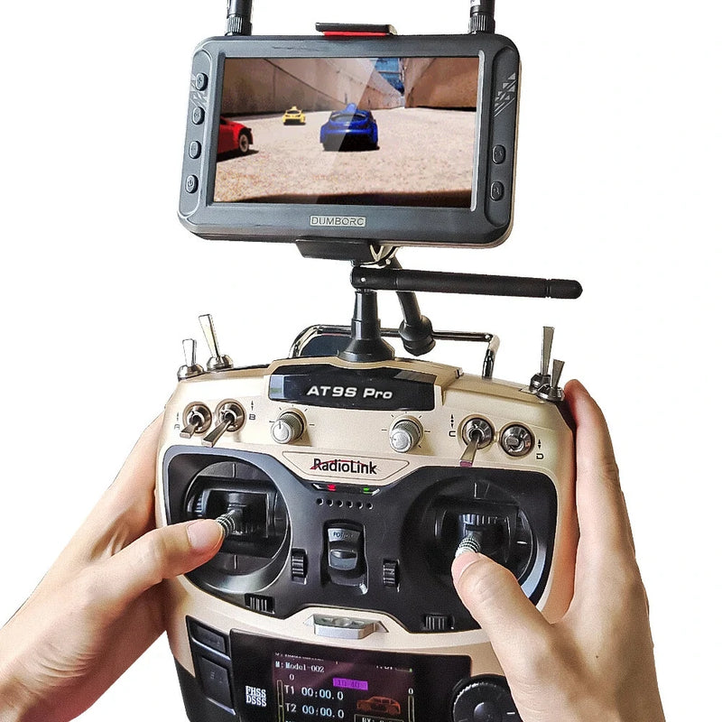 Transmitter Display Monitor Holder Mount Phone Bracket for Radiolink T8FB AT9S/AT9S PRO AT10II Radio Transmitter