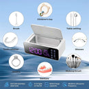 Tevorex Multi-Function Ultrasonic Jewelry Cleaner with 48KHz High-Frequency Vibration, Smart Touch Control, and Stainless Steel Tank Cleaning for Glasses, Watches & Accessories