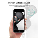 X5 Mini Wifi IP Security Camera Wireless 1080P HD Micro Surveillance Cam Night Vision Motion Detection Remote APP Notifications Push Control Built-in AP Hotspot Camera Support Memory Card Loop Playback for Home Safety