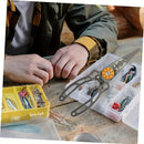 IPRee Aviation Aluminum Wire Pliers Multi-functional Fishing Pliers Outdoor Fishing Tools Fish Control Pliers, and Line Cutting Pliers