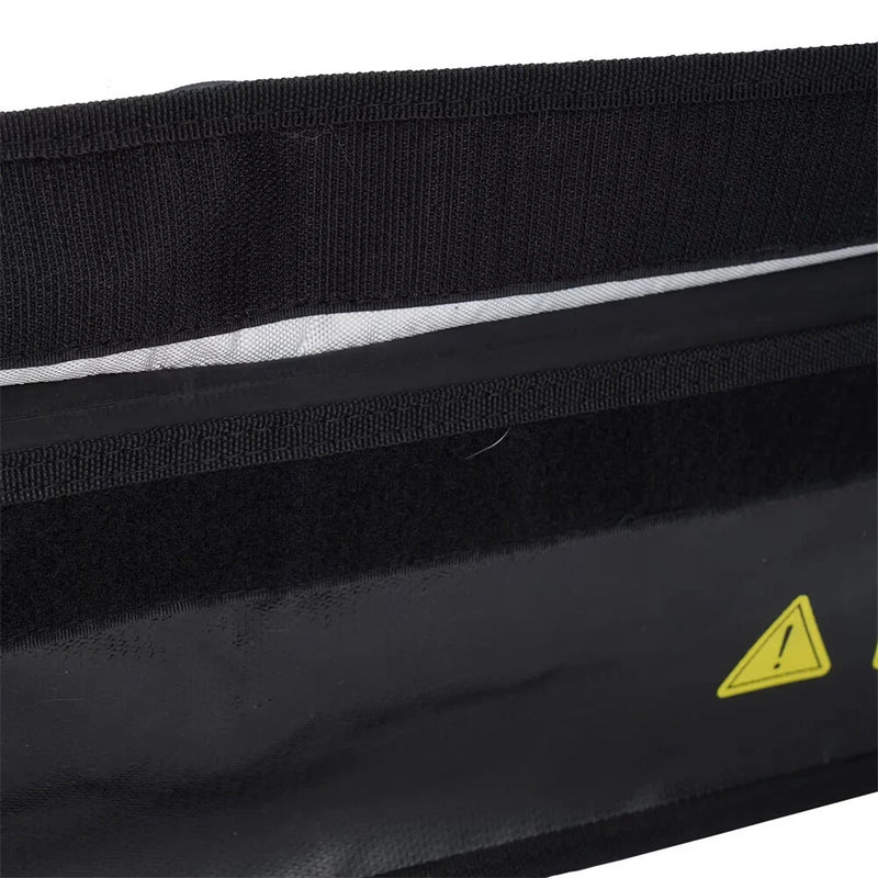 XANES 49*15*15cm Portable E-Bike Lipo Battery Bag Fireproof Waterproof Electric Bicycle Battery Protection Handbag with Charging Port