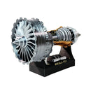 NIKOLATOY Small Size 24cm TR900 Turbofan Engine Model Decoration Science Discovery Toys