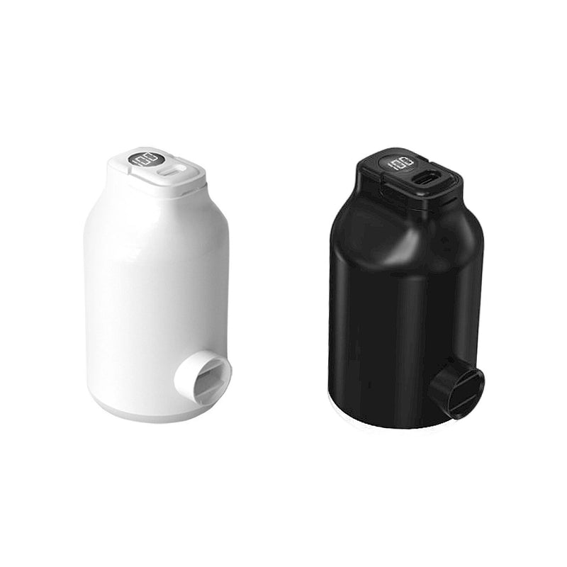 IPRee 3 in 1 Electric Air Pump With Battery For Inflatable Bed, Vacuum Bags, 5 Camping Nozzles & Rapid Swelling And Deflated, Travel Pump For Swimming Rings, Floating