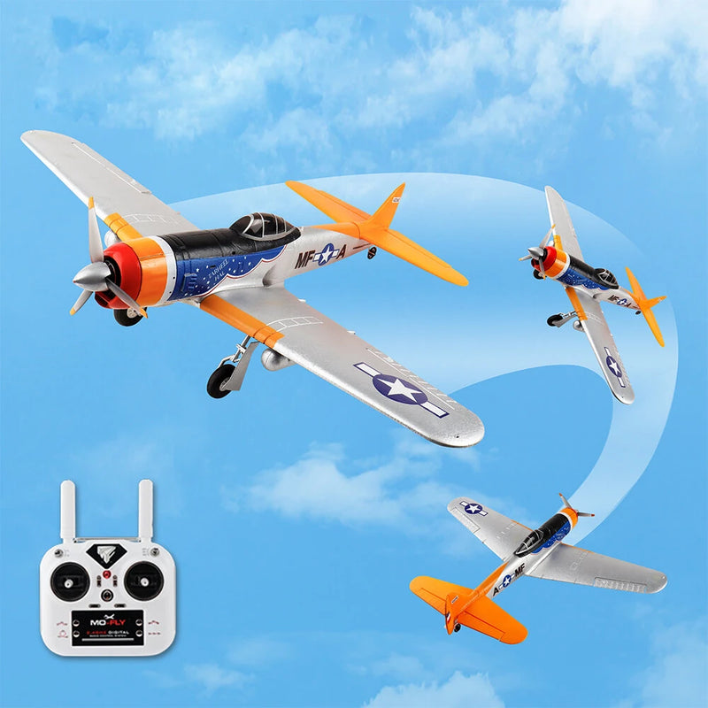 MO-FLY MF-A84 690mm Wingspan 2.4G 10CH Built-in Gyro 3D/6G Switchable Aerobatics EPP RC Airplane Glider RTF Compatible DSM SBUS