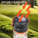 IPRee Outdoor Solar Portable Camping Light,Power Display,Double Light Source Lamp Power Bank Emergency,Camping Atmosphere Lamp Outdoor Tent Light Night