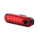 BIKIGHT Bike Taillight 650mAh Battery USB Rechargeable Red LED Bright Rear Light Waterproof Easy to Install Bicycle Light for Safety Cycling