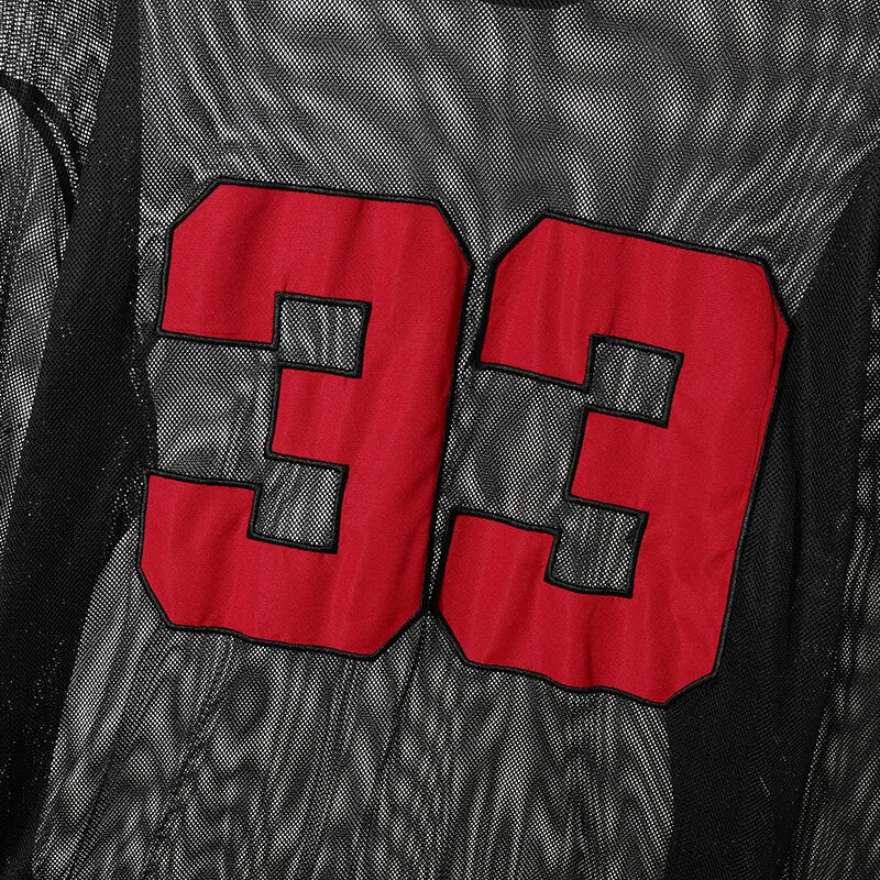 INCERUN Mens Digital Print Textured Long-Sleeve T-Shirt Fashion Mesh Fabric Matching Top Loose Fit Plus Size S-5XL