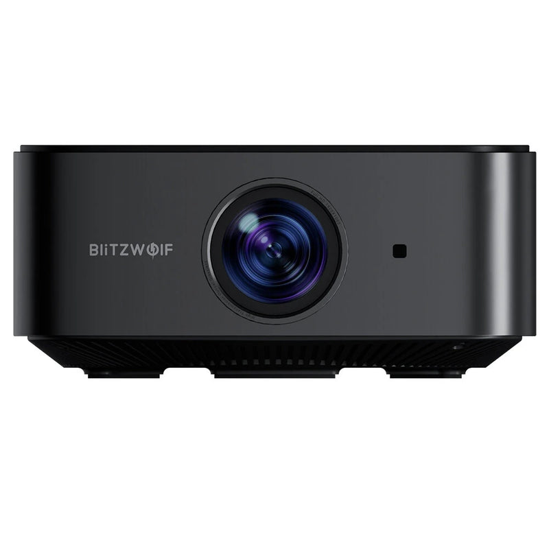 Blitzwolf V10 3" LCD Projector 120-Inch Screen Wireless Cast Screen 5G-WIFI Dual Bluetooth5.3 Electric Focus UP&Down Keystone Correction Home Theater Outdoor Movie Lights Outdoor