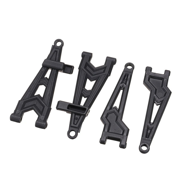 4PCS HBX 2996A 1/10 RC Car Parts Suspension Upper Lower Arm Left Right Front/Rear Vehicles Models Spare Accessories T2006T/T2007