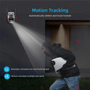 Guudgo 4K HD WiFi IP Camera 8MP Three Lens 5X Zoom Outdoor Security Camera Night Vision Motion Detection 2-way Audio IP66 Waterproof Wireless PTZ Surveillance Cameras