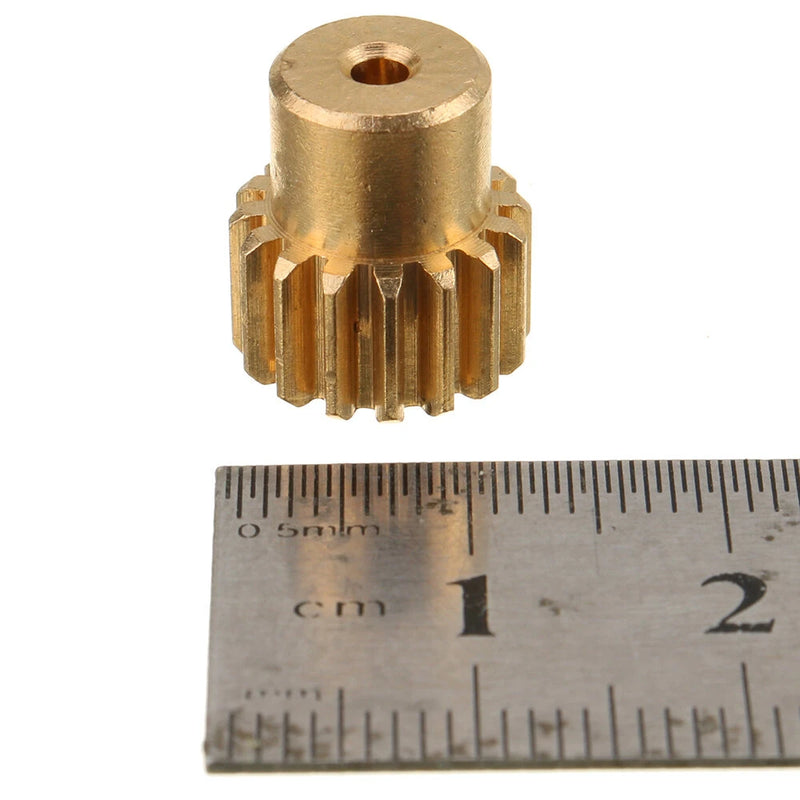 SG 1603 1604 UDIRC 1601 RC Car Spare Copper Motor Gear 16T 0.6M 1603-036 Vehicles Model Parts