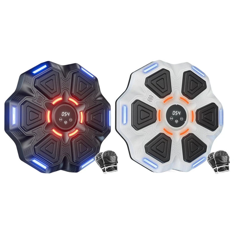 KALOAD Music Boxing Machine with Gloves 9-Speed Adjustable Dual Lights Rapid Reaction Wall Target Smart bluetooth Type-C Boxing Trainer Sandbag for Adult Kid Home Fitness