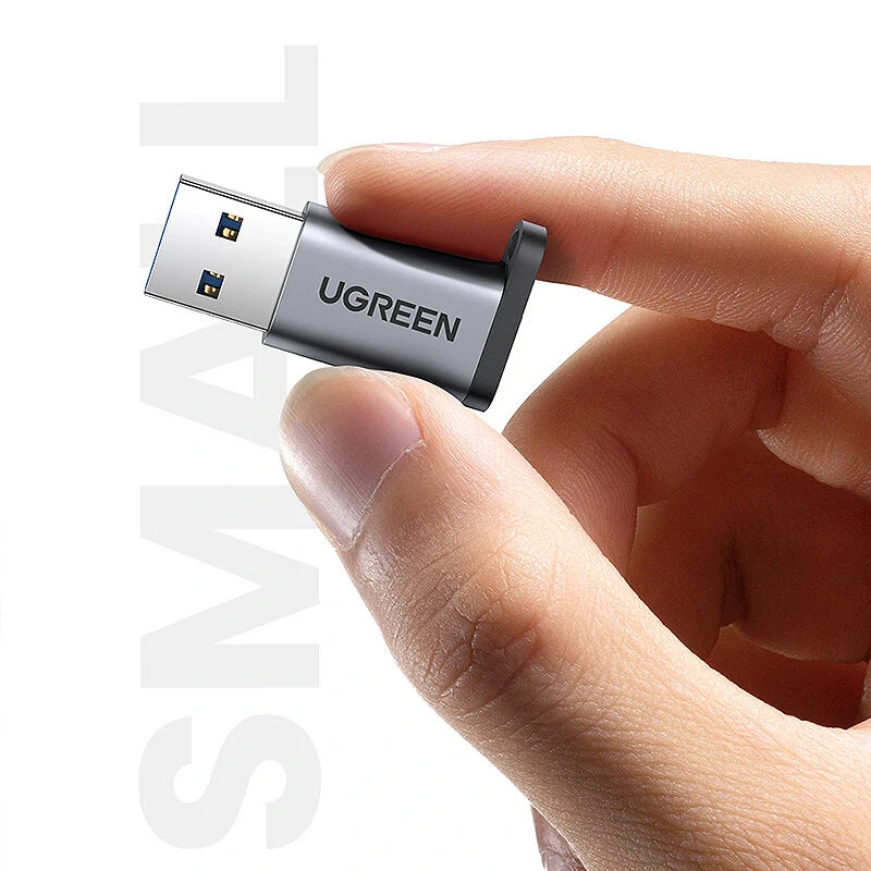 UGREEN USB-C Adapter USB 3.0 2.0 Male to USB 3.1 Type C Female Type-C Adapter for Laptop Phone Earphone