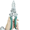 IPRee Foldable Wire Stripper Multi-Function Crimping Pliers Pulley Design Electrician Wire Splitter Winding Tool for Cable Management