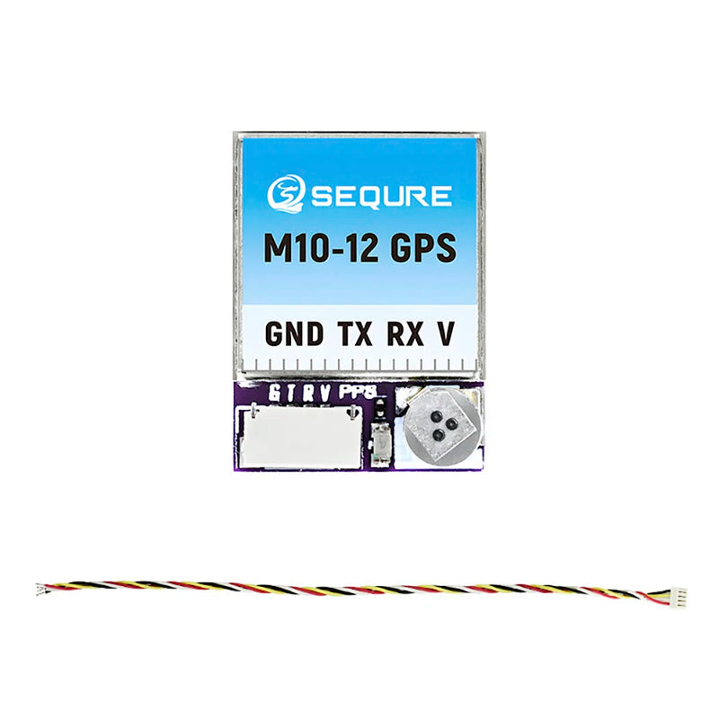 SEQURE M10-12 / M10-18 / M10-25Q M10 GPS Small Size Fast Positioning INVA BF Fixed-wing Racing Drone FPV Return QMC5883L Compass