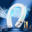 Portable 3 Mode Wearable Air Conditioner with 360 Airflow Coverage 6000mAh Rechargeable USB Charging Lightweight Perfect for Outdoor Activity Travel Office