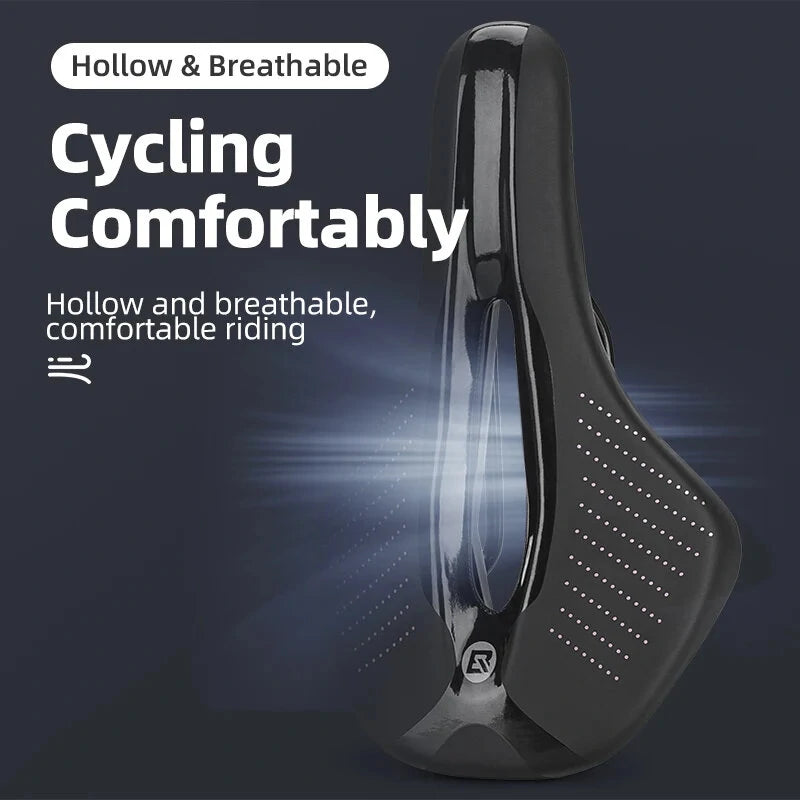 ROCKBROS Bicycle Saddle Breathable Soft Waterproof Shock Absorption Bike Cushion Seat for MTB Road Bike