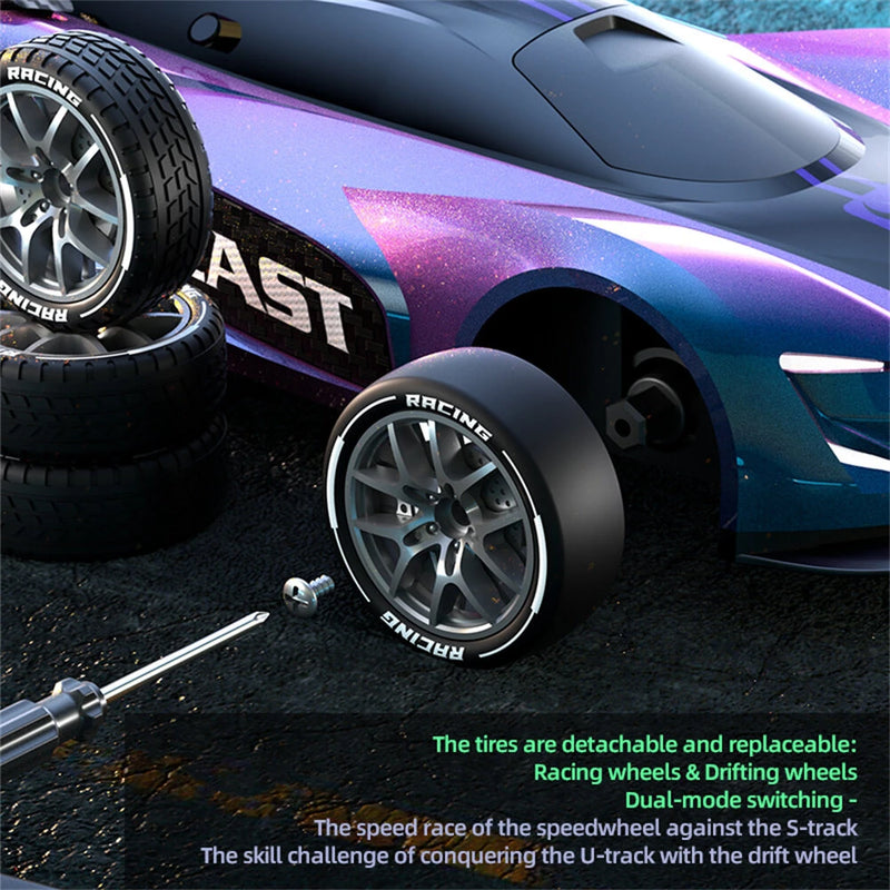 ZLL SG208 PRO RTR 1/24 2.4G 4WD Drift RC Car High Speed 360 Rotation Music Stunt LED Light On-Road Racing Vehicles Models Toys