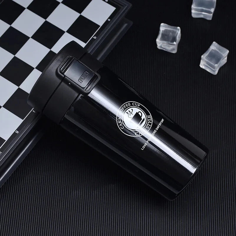 380ml Thermal Bottle Coffee Mug Thermo Cup Thermos Flask Vacuum Cup Travel Portable Stainless Steel Water Bottle
