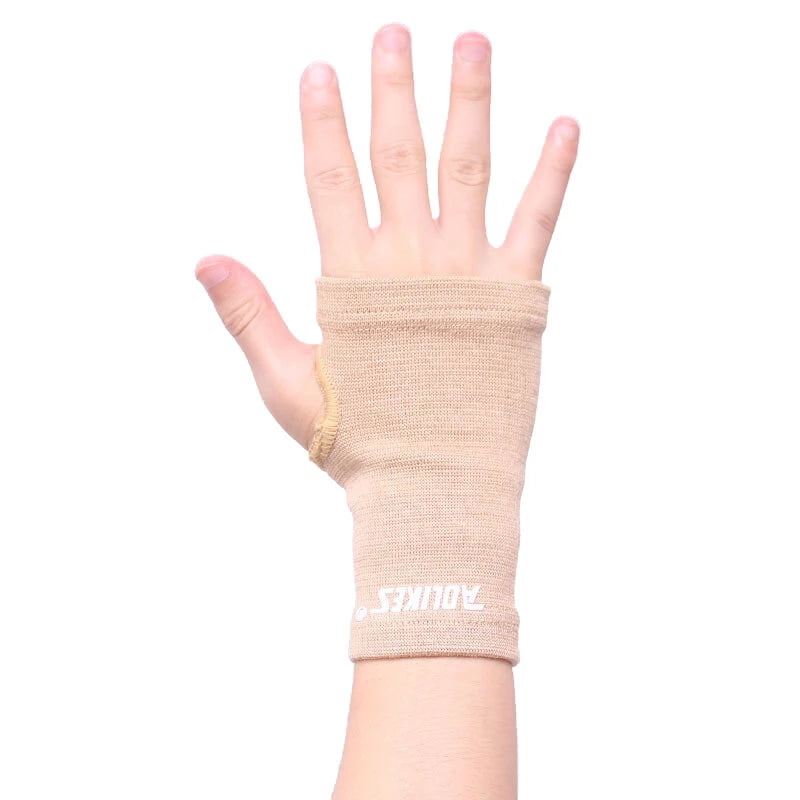 Aolikes Sports Wrist Protection Breathable Knitted Fabric Breathable Sleeve Palm Support Wrist Support Brace