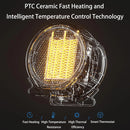 220-240V Mini Heater Desktop Small Heater for Home Office 1200W Portable Electric Heater Low Noise Dual-Speed Adjustment