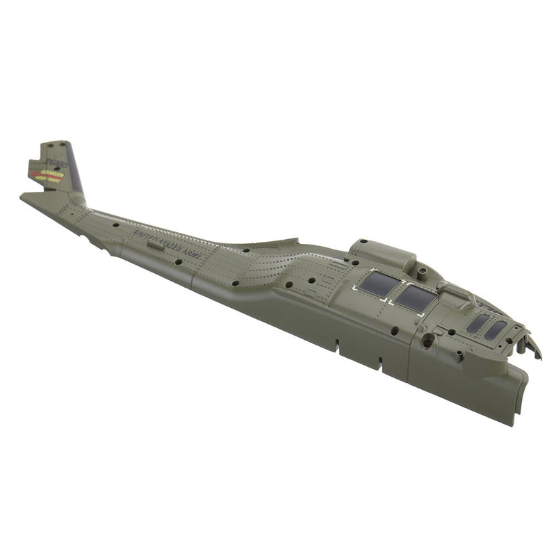 XK K170 RC Helicopter Parts Nose Cover Set / Left Fuselage Set / Right Fuselage Set