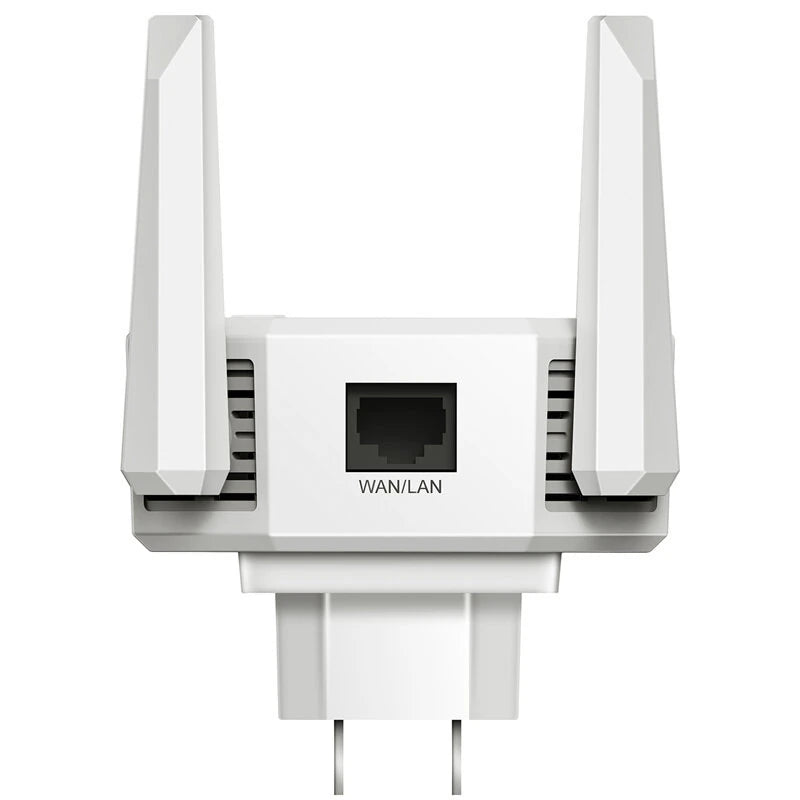 M-A18 1200Mbps Dual Band WiFi Wireless Repeater Wall-through Strong WiFi Booster 2.4GHz&5GHz WiFi Amplifier with Four Antennas