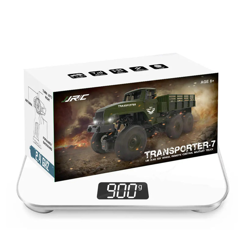JJRC Q68 Q69 1/18 2.4G 4WD RC Vehicle Off-Road Military Truck Car RTR Model