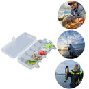 5pcs Topwater Minnow Fishing Lures Simulated Grasshopper Fishing Lure With Hook Mini Cricket Locust Top Water ArtificialBait