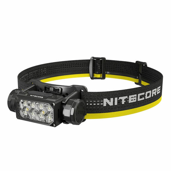 NITECORE HC65 UHE 2000 Lumens Strong Light LED Headlamp USB-C Rechargeable Headlight Three-light Source White Red Light Outdoor Camping Lamp