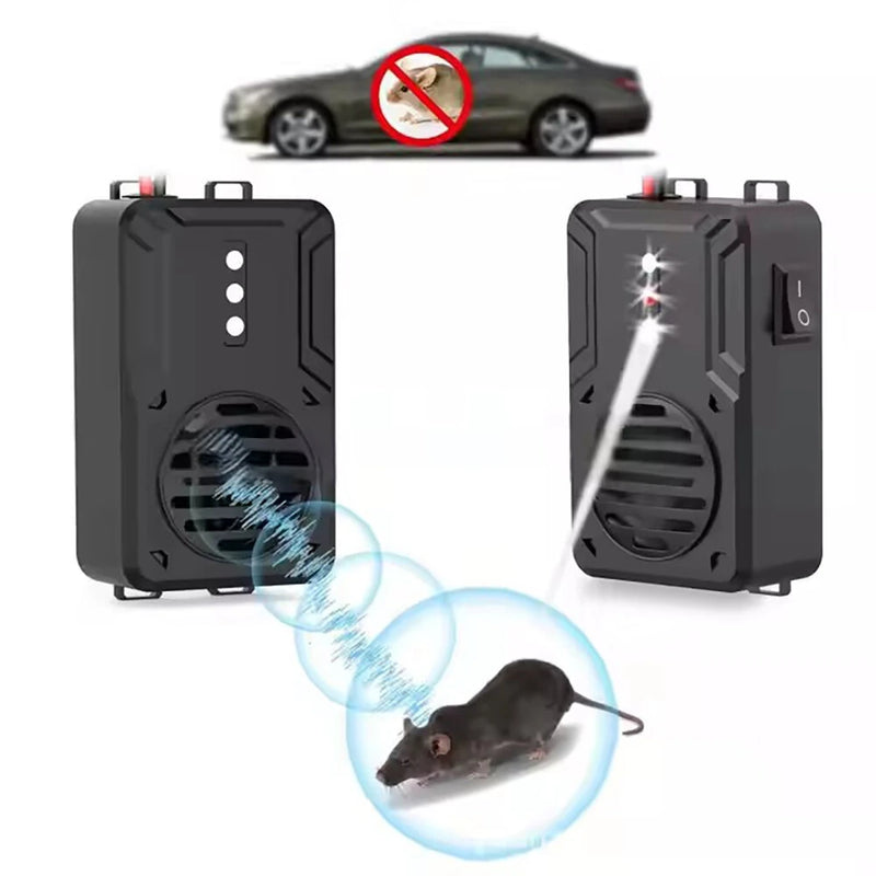 Ultrasonic Mouse Repeller Safe Pest Control Ultrasonic Car Repeller Anti Mouse Rat Shockproof Controller Electronic Ultrasonic Rodent Repeller