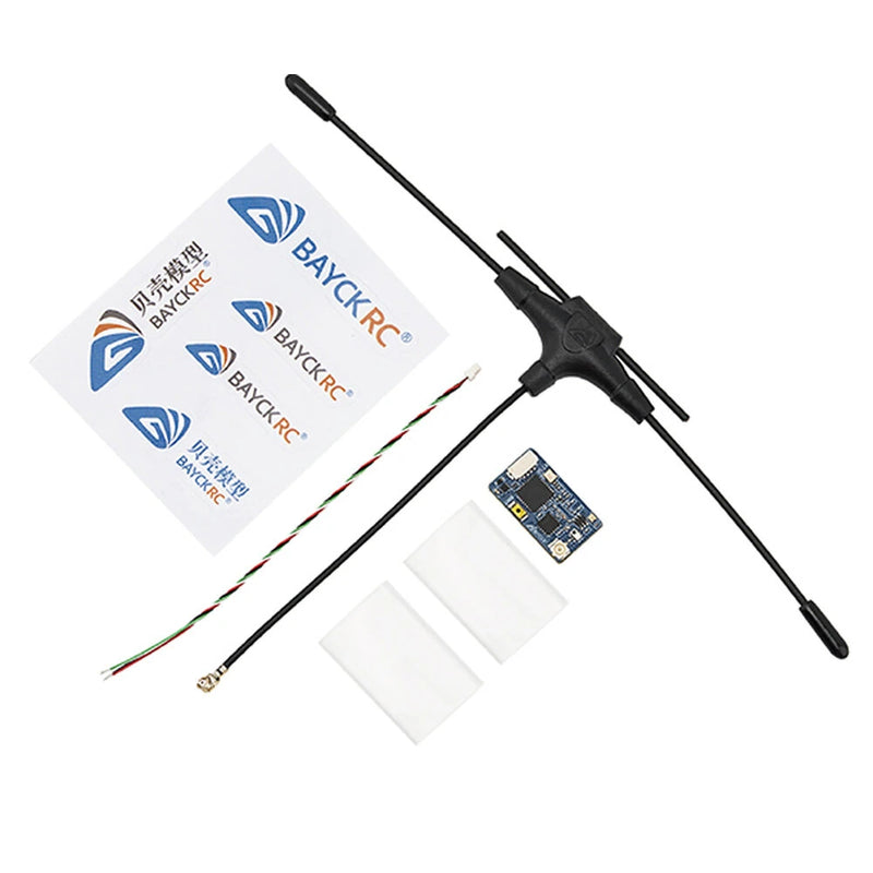 BAYCKRC C3 900/2400 868Mhz/900Mhz/2.4Ghz Dual Band Nano RX Open Source ELRS Receiver TCXO for FPV Racing Long Range Drone