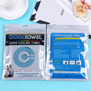 KALOAD Portable Summer Sport Ice Towels Wipe Sweat Quick Drying Cool Cloth for Gym Outdoor Swimming Yoga Running