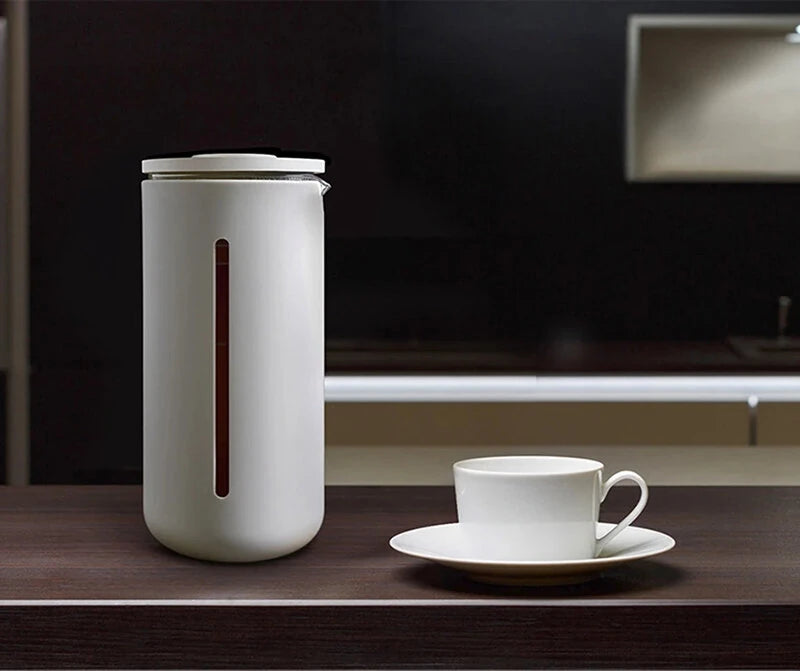 TIMEMORE U French Press Coffee Maker 450ML Hand Filter Coffee Maker Tea Maker French Thermal Glass Hand Filter Coffee Pot