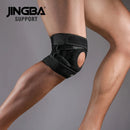 JINGBA SUPPORT Adjustable Knee Pads Breathable Outdoor Sports Knee Brace Support Belt Basketball Fitness Knee Protector Kneecap