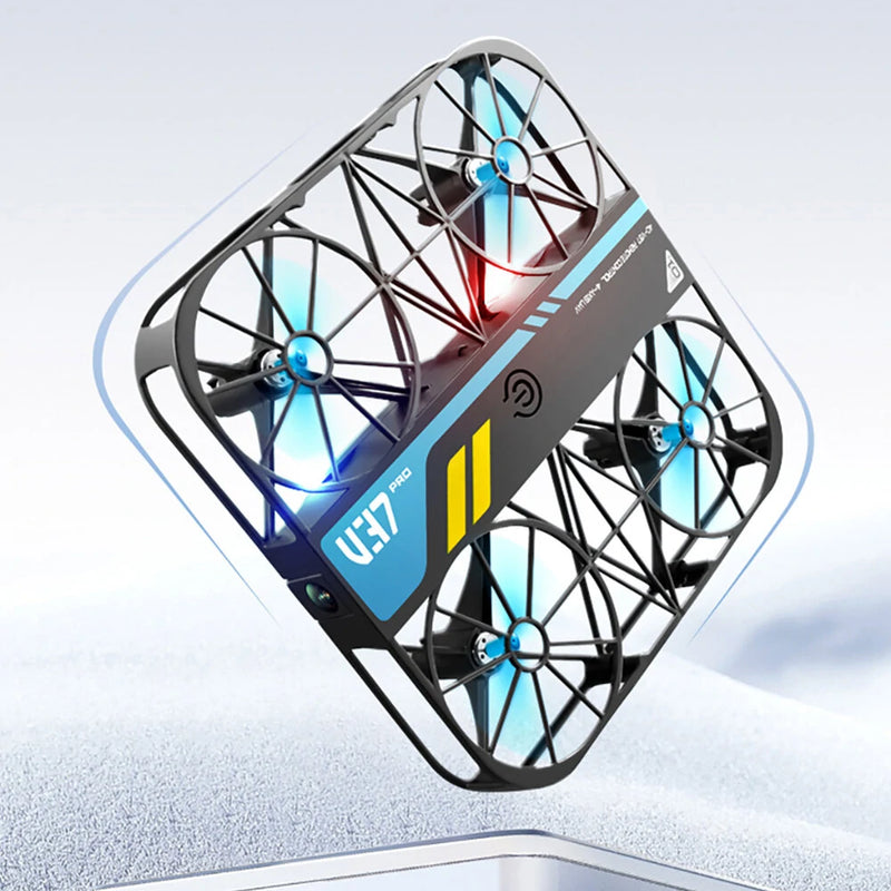4DRC V37 MINI WiFi FPV with HD Camera Altitude Hold Mode Grid Full Protection Child Gift LED Light Pocket RC Toys Drone Quadcopter RTF