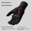 Golovejoy Winter Cycling Gloves for Men Women Outdoor Sports Windproof Waterproof Fleece Warm Non-slip Shock Absorption Bike Gloves