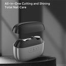 Electric Nail Clipper 3-in-1 Automatic Fingernail Trimmer Polisher & Clip Storage with LED Light USB Rechargeable Safety Nails Cutter for Baby Kids Adult Seniors