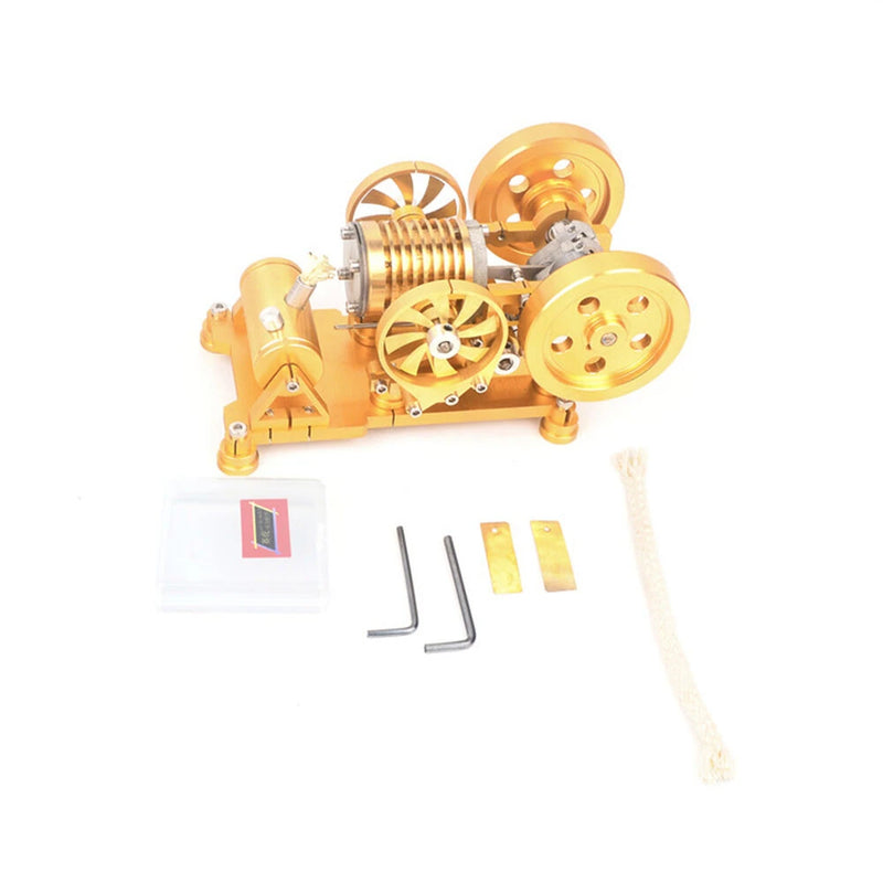 Vacuum Stirling Engine Model Heat Engine All-metal Engine Science Educational Toys