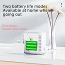 LED Clock Student Alarm Clock Plug-In Dual-Purpose Large Screen Display Digital Clock Voice-Controlled Temperature Clock