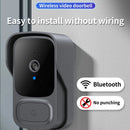 M23S Wireless Visual Doorbell with 4.3-inch Display Screen 1080P FHD Night Vision Two-way Video Intercom Smart Home Surveillance Door Bell