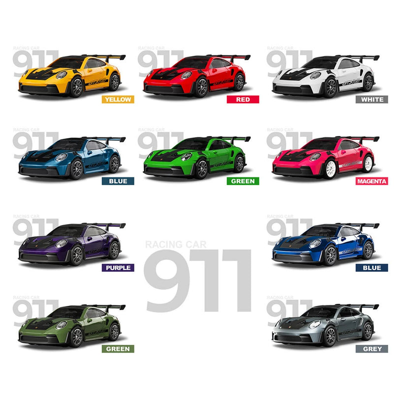 Hstar D43-01 RTR 1/43 2.4G 4WD Drift RC Car Gyro Mini Full Proportional Alloy Body Shell LED Light Remote Control High-Speed Motor On-Road Racing Vehicle Model Boys Gifts Toys