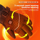 TENGOO Winter Heated Gloves Motorcycle Waterproof Gloves Heated Heating Warm Work Gloves Thermal Heated Outdoors Cycling Ski Gloves Battery Heated Gloves